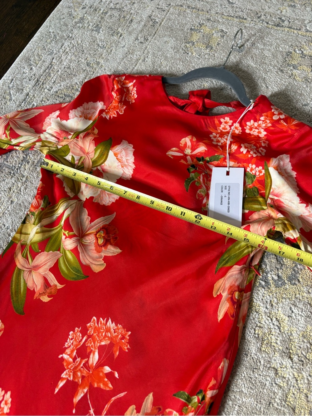 Hemant & Nandita Hibi Back Tie Maxi Dress NWT - Picture 12 of 14